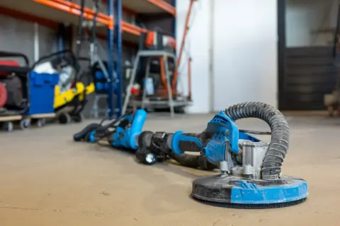 Langnek schuurmachine